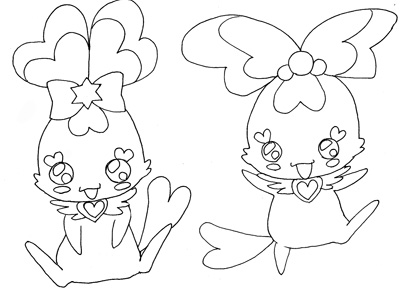 Petit Radiance ハートキャッチプリキュア リボンの刺しゅう