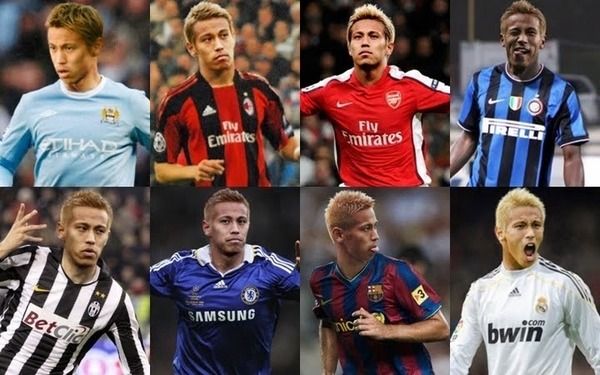 小ネタ 画像 本田 のユニフォームコラ比較 一番似合うのは 蹴球なう サッカーまとめblog