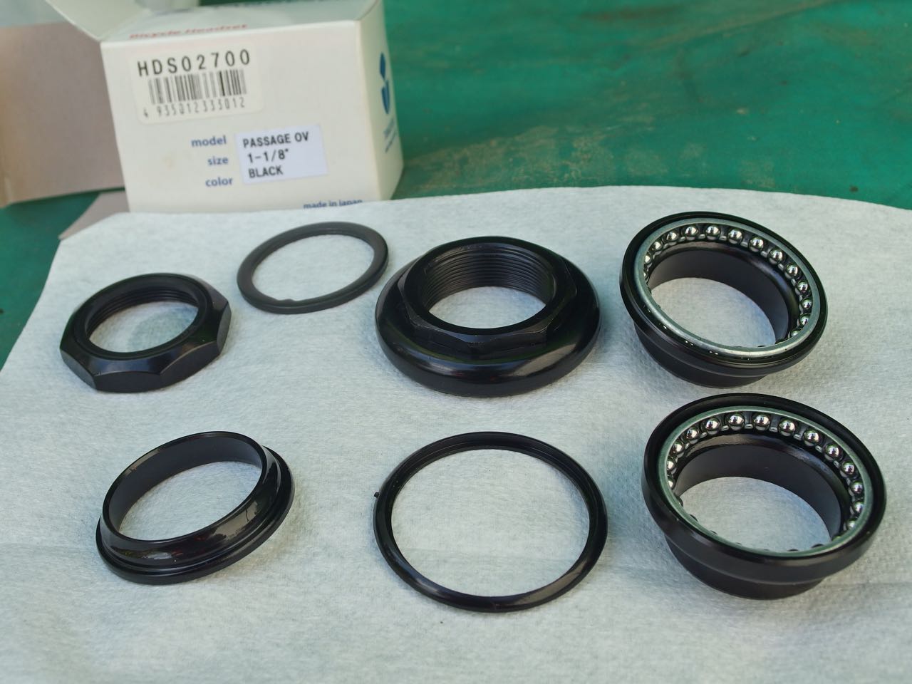 FDB206 ヘッドセットをTANGE PASSAGE OVに交換（その1） : kanetaの