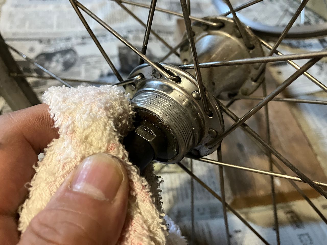 FDB206 ホイールハブベアリングのオーバーホール 気まチャリblog SHIMANO(シマノ) TL-FW30 マルチプルフリーホイール工具 Y12009050