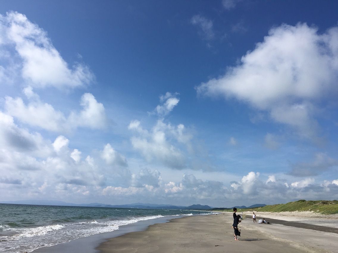 kanetaの気ままな日々 : 吹上浜にて「こころ旅」の足跡を辿る