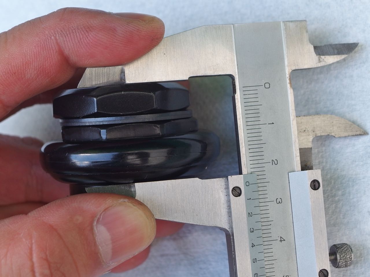 FDB206 ヘッドセットをTANGE PASSAGE OVに交換(その1 FDB206 ヘッドセットをTANGE PASSAGE OVに交換(その1
