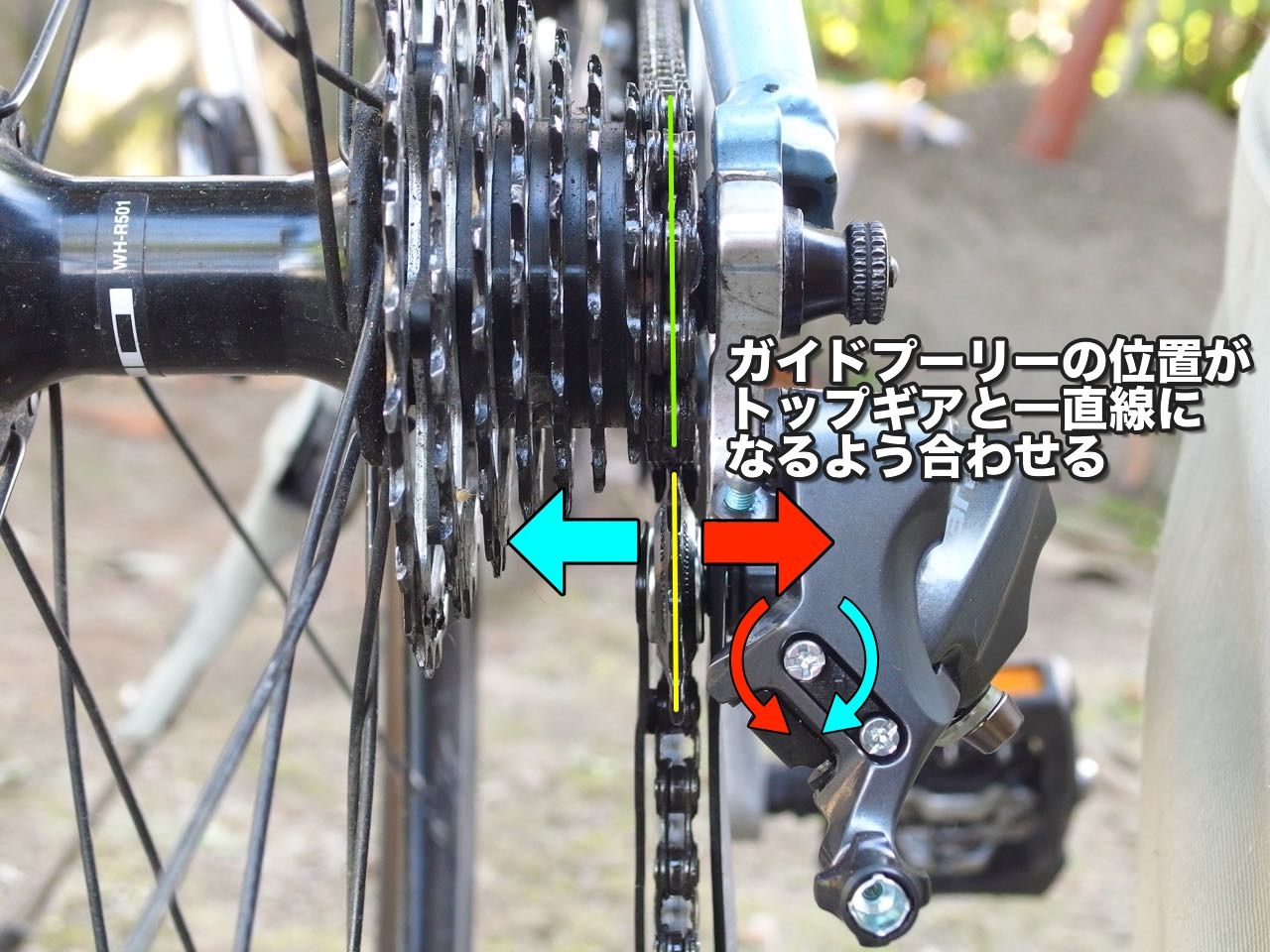 ESCAPE R3 SRAM製グリップシフトが破損、シマノ製トリガーシフトに交換