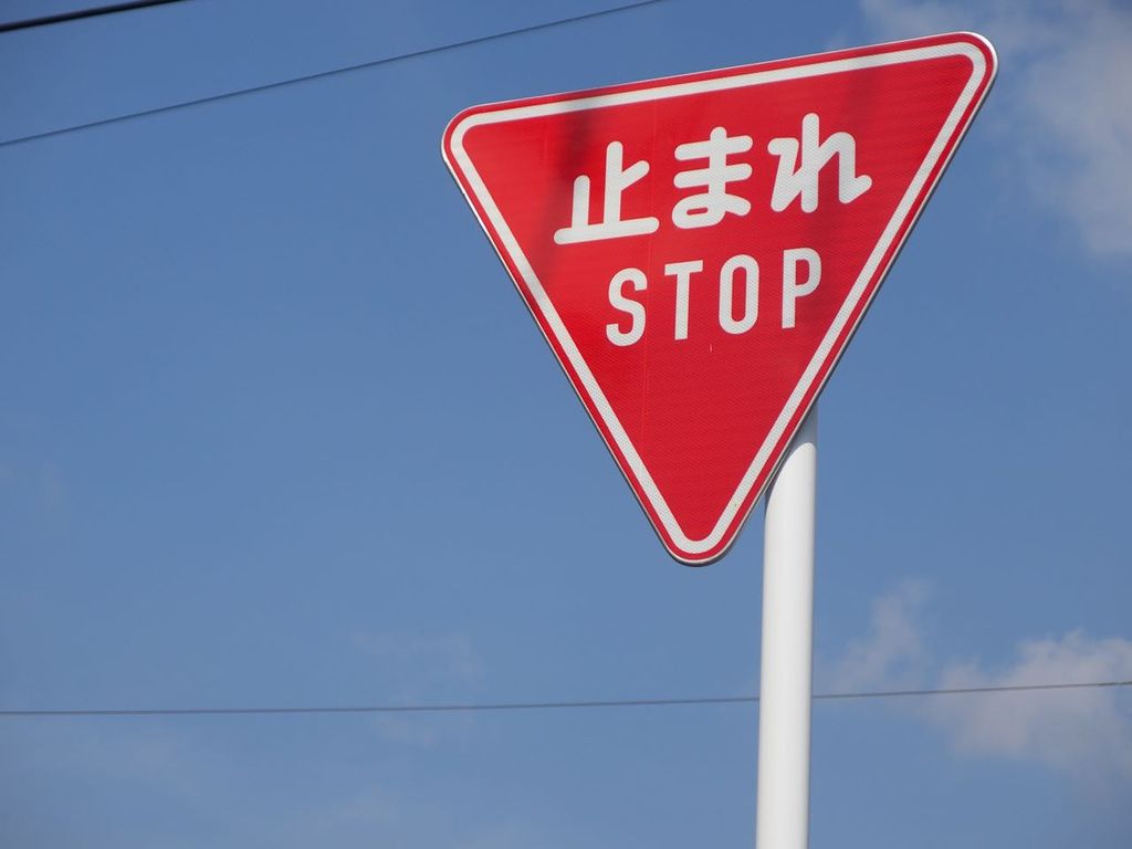 気まチャリblog : 鹿児島県内唯一の徐行標識!?