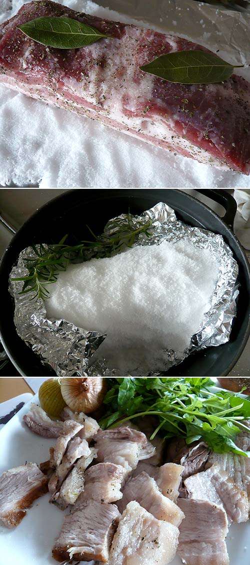 本日のビストロおやじ 知床豚バラ肉の塩釜焼き ワイン好き店長のblog