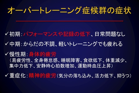 オーバートレーニング2