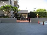 library gate outside