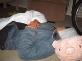 passed out...