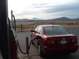 pumping gas