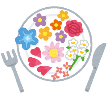 food_dish_edible_flower