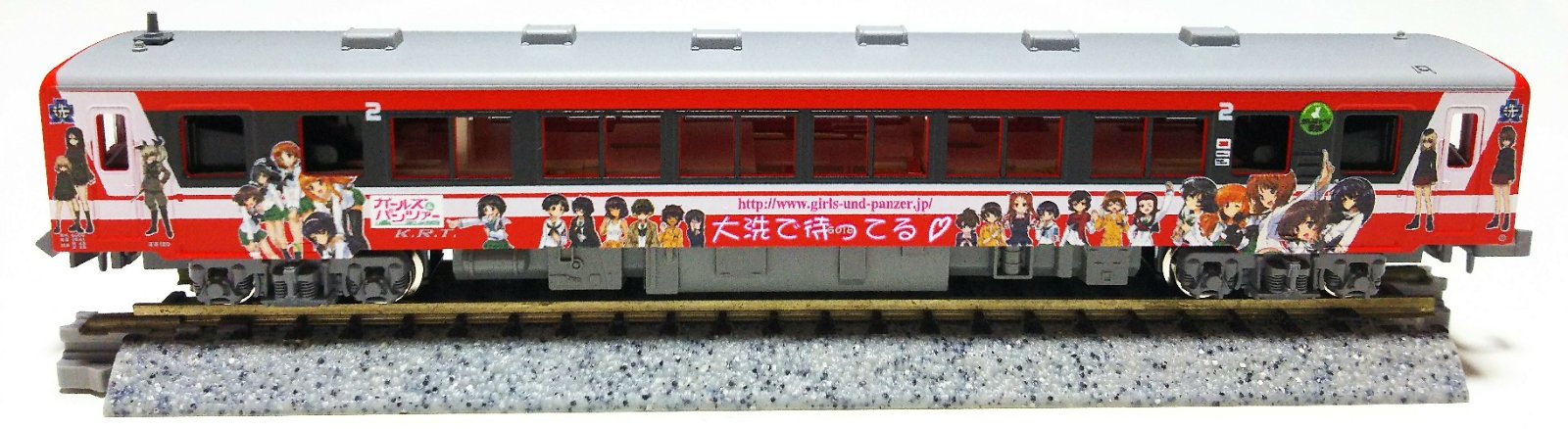 KATO 鹿島臨海鉄道6000形 ガールズ＆パンツァー 2号車＋3号車 10-1281_girlspanzer-16.jpg.webp