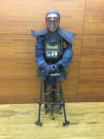 剣道打ち込み台調節式コテ練習付き ゆるぎ 