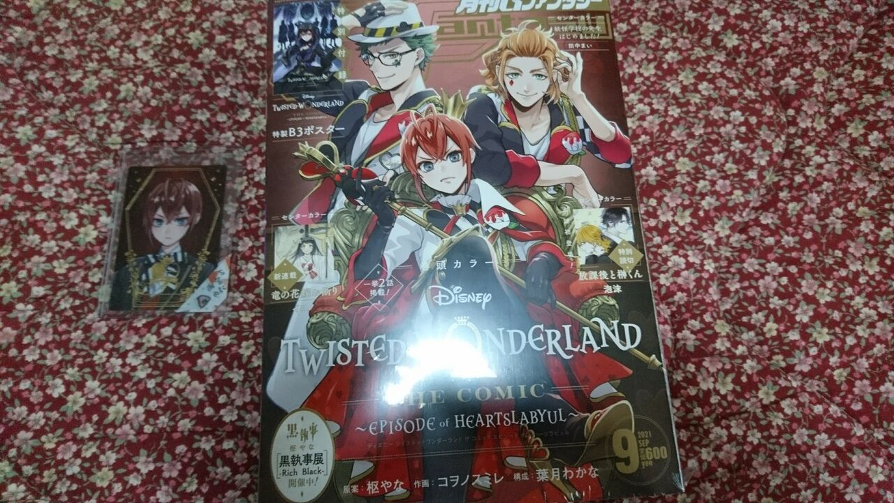 ツイステ駆け足感想番外編 gファンタジー9月号 Twisted Wonderland The Comic Episode Of Heartslabyul サンシャイン デイズ ツイステ駆け足感想番外編 gファンタジー9月号 Twisted Wonderland The Comic Episode Of Heartslabyul サンシャイン デイズ