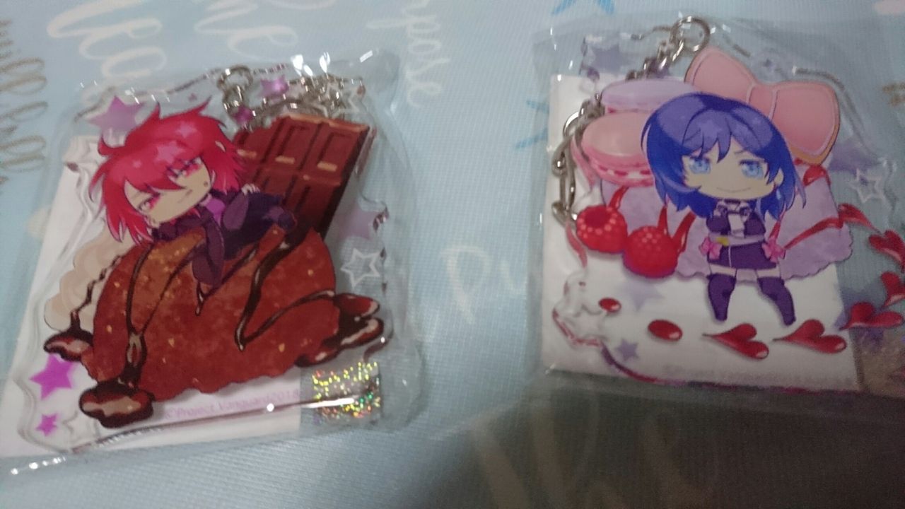 レン様とアサカ様のアクキー届いた！(ヴァンガード日常) : サバ缶の 