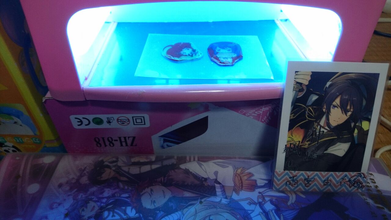 プラバンでキャラヘアゴムを作ってみた ハンドメイド サンシャイン デイズ