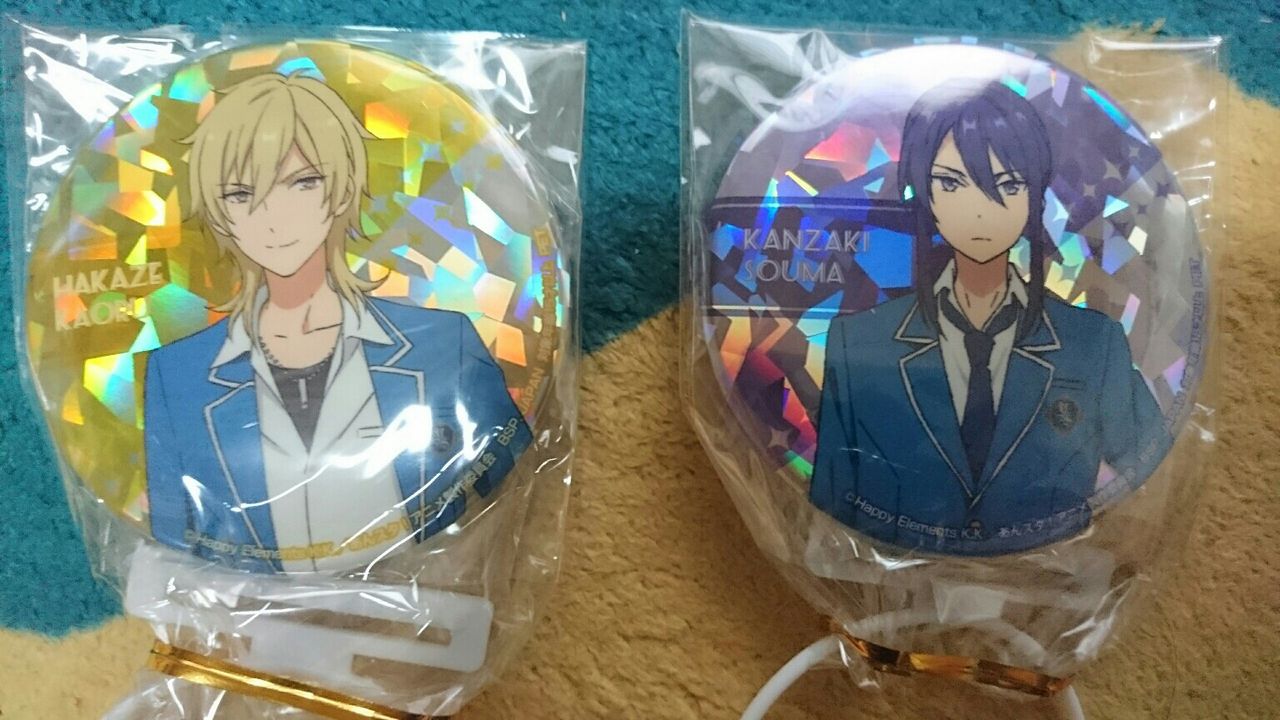 あんスタとアイマスの缶バッジにチャレンジ！（あんさんぶるスターズ 