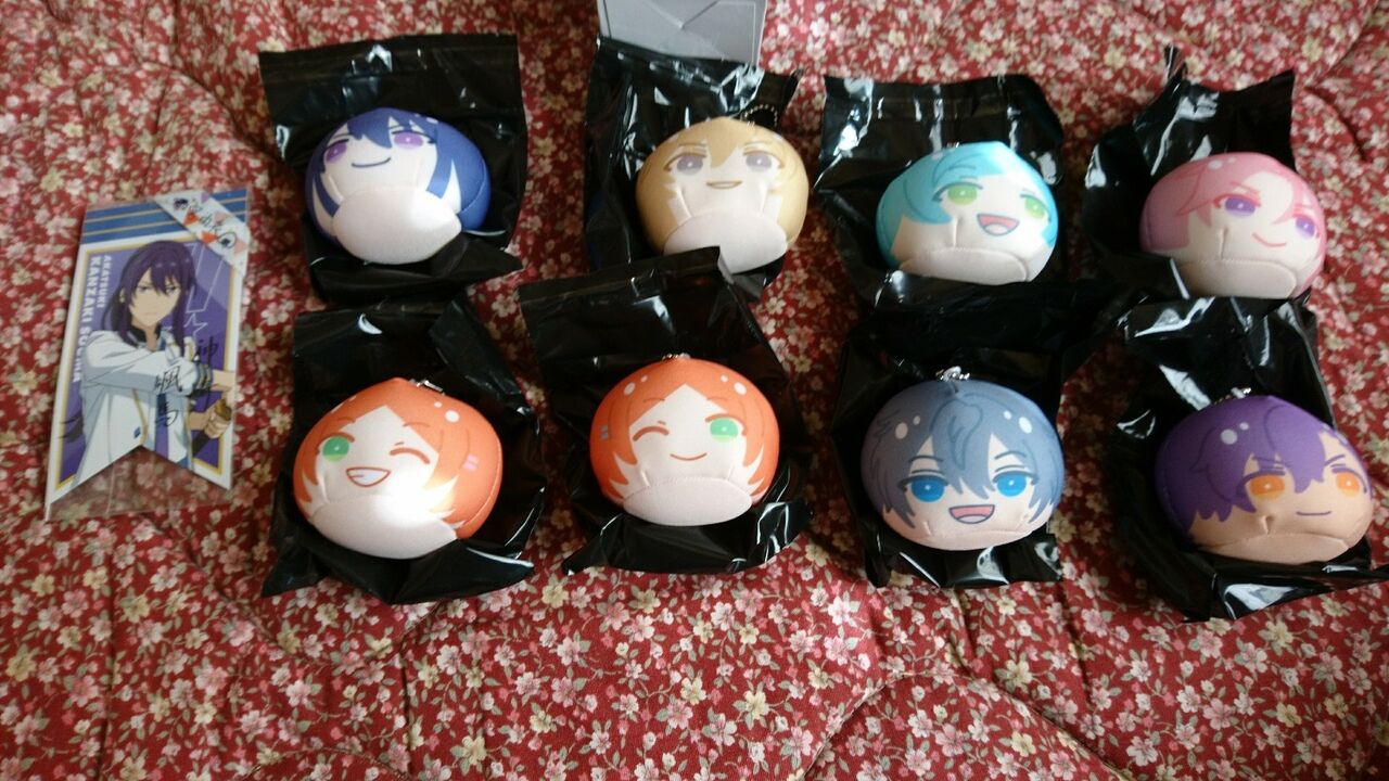 おまんじゅうにぎにぎマスコットねくすと３開封 おまけ あんさんぶるスターズ 深海好きのゲームブログ