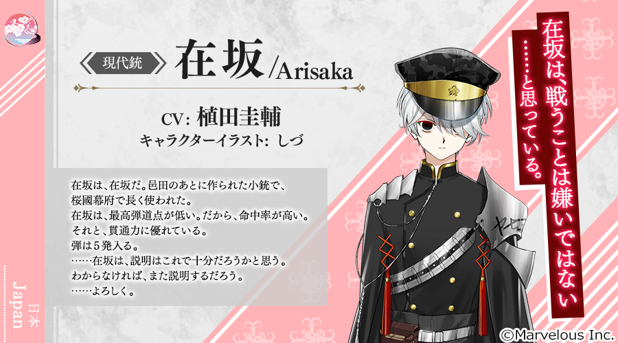 ライク・ツーくん描いてみた＆新現代銃情報（千銃士R） : 深海好きの