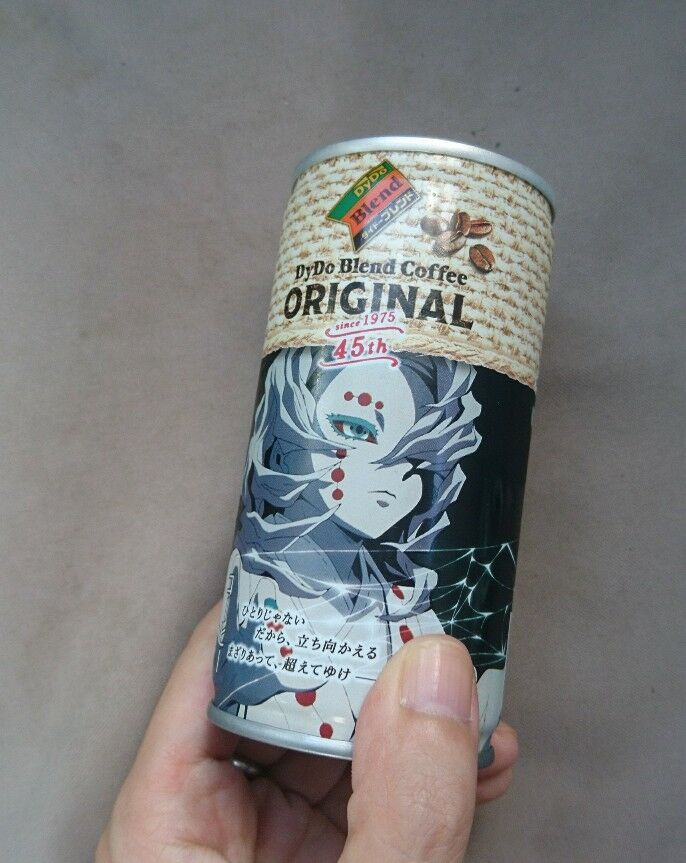 鬼滅の刃×ダイドーブレンドの空き缶をペン立てにしてみた