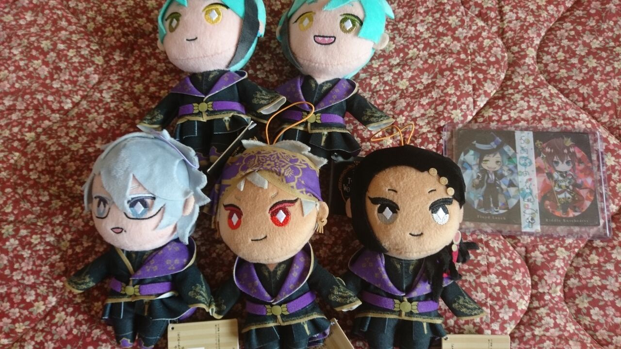 ツイステ　Ｑposket petit マレウス　リリア　バルガス　フィギュア ツイステ Qposket petit マレウス リリア バルガス フィギュア