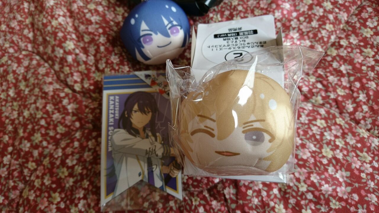 おまんじゅうにぎにぎマスコットねくすと３開封 おまけ あんさんぶるスターズ 深海好きのゲームブログ