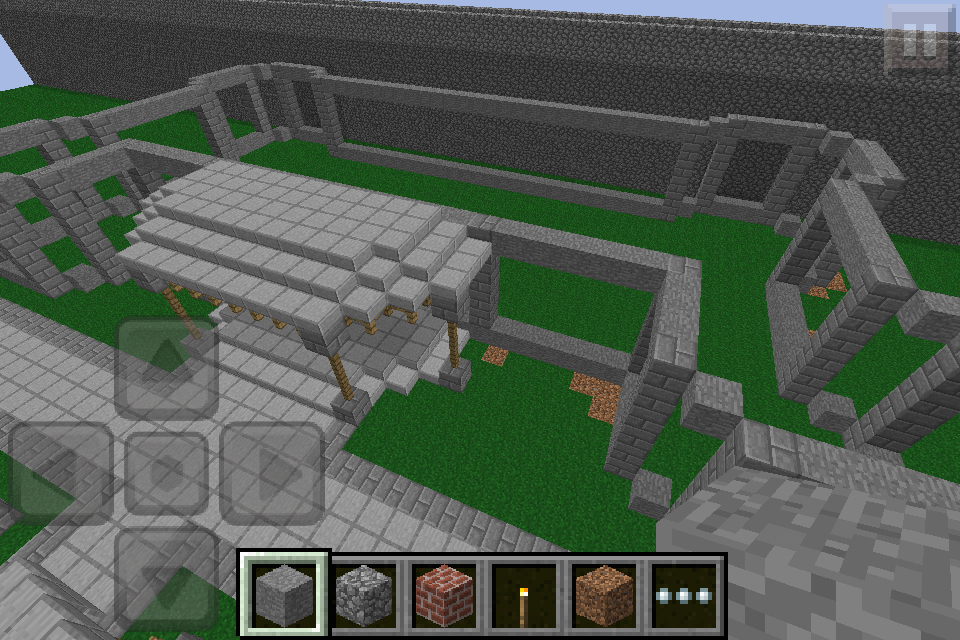 街に豪邸を建てる 1 マインクラフト ポケットな日常