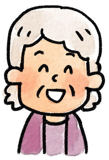 face_obaasan_laugh