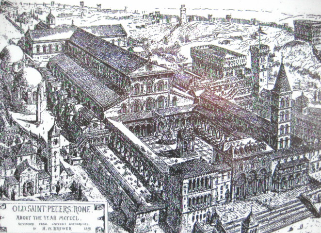 バシリカ形式の 初代サン・ピエトロ大聖堂 : 生涯一設計士・佐々木繁の日々