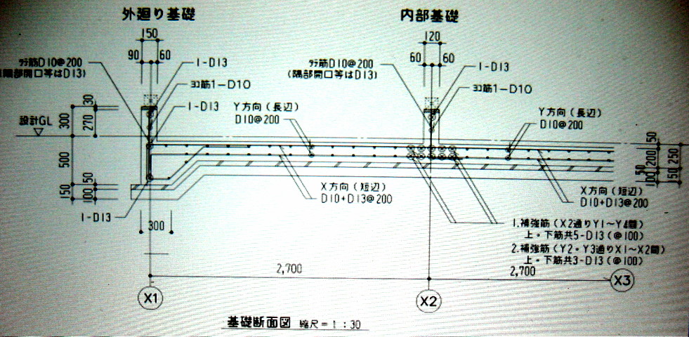 減築 無用の 人生90年時代 のマイホーム 5 基礎は ダブル配筋のべた基礎 生涯一設計士 佐々木繁の日々 減築 無用の 人生90年時代 のマイホーム 5 基礎は ダブル配筋のべた基礎 生涯一設計士 佐々木繁の日々