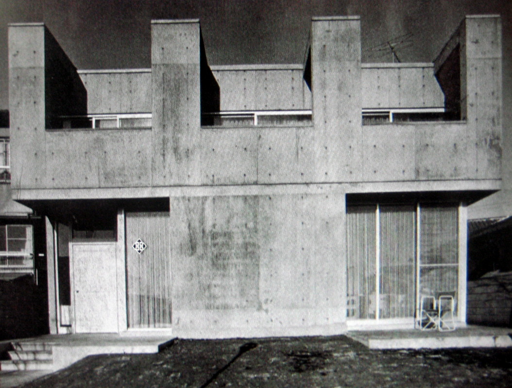 38年前の見学写真 5 … 内井昭蔵 『多摩川の家(1970年)』 … “小細工なし