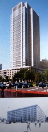 現丸ビル と 旧丸ビル