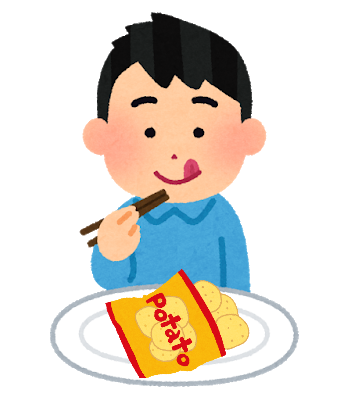 syokuji_hashi_blank_man