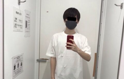 画像 低身長顔デカ短足ワイ 試着室にてとんでもない写真を撮ってしまう がんばりノート 2chまとめ