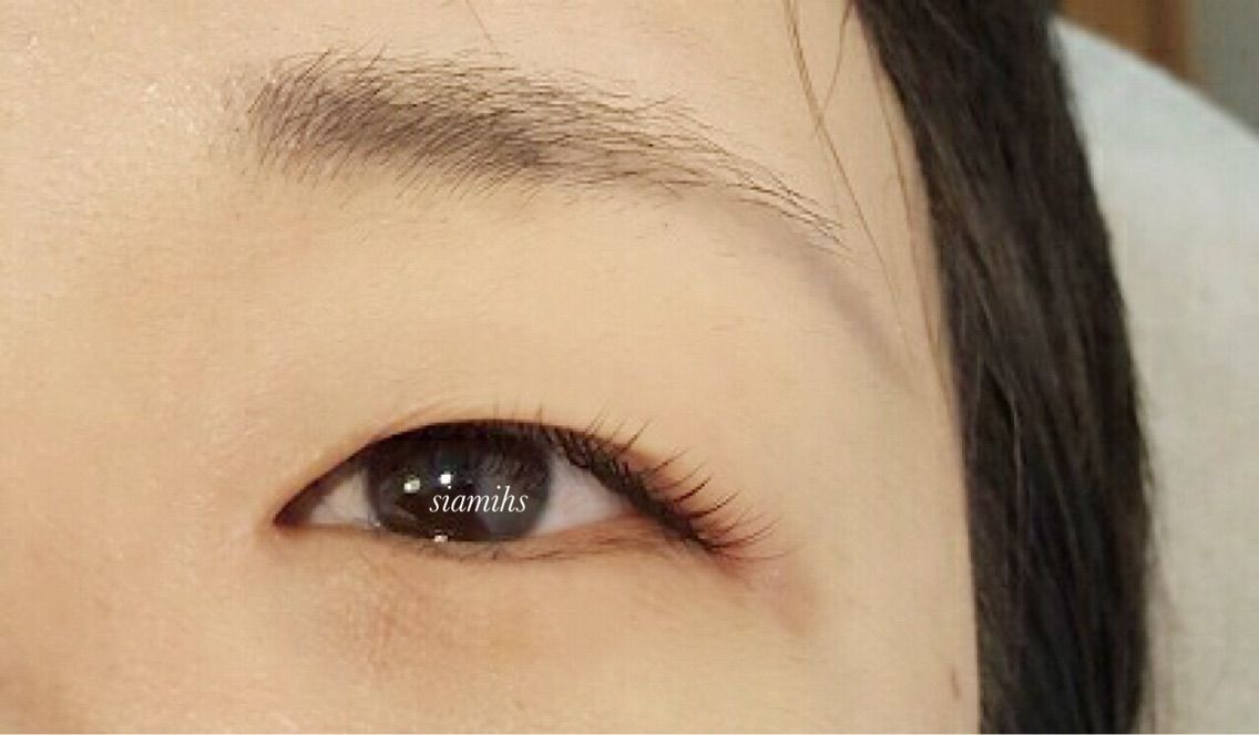 ｊカールとｂカールで目尻長めのデザイン Siamihs シアミス ブログ