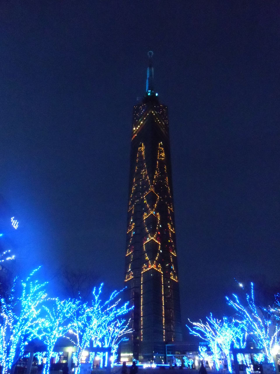 福岡タワー クリスマス 愛と光のイルミネーション ホーミーしあわせ日記