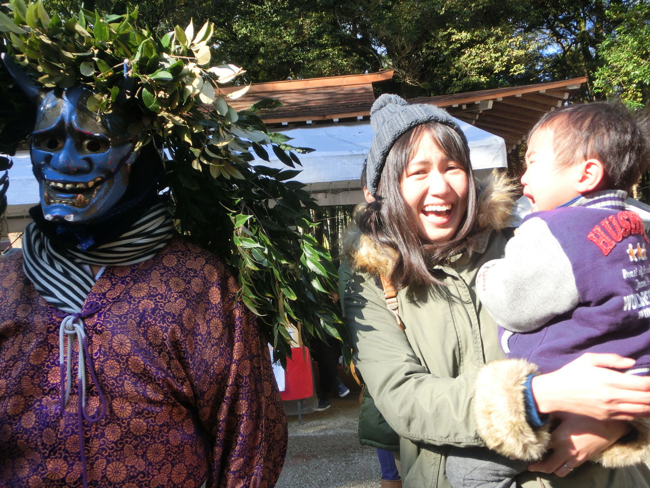 飯盛神社 節分祭 ホーミーしあわせ日記 飯盛神社 節分祭 ホーミーしあわせ日記