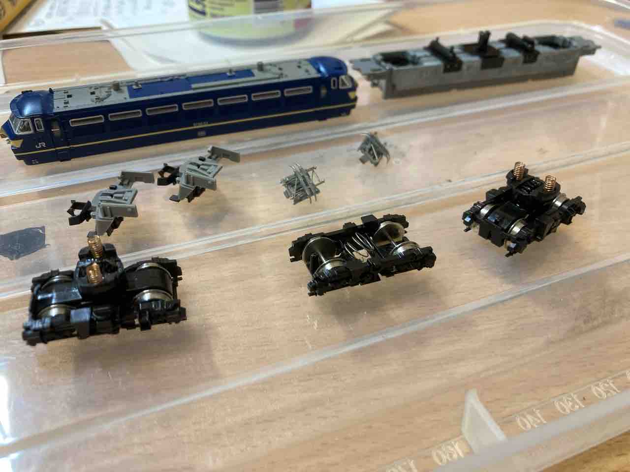 Nゲージ] EF66-53号機を整備！ : いまを生きる電車たち