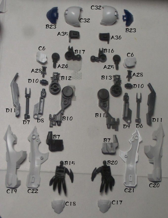 Hgガンダムバルバトスルプスレクス作成日記3 しばいつんの何でもない模型作成日記