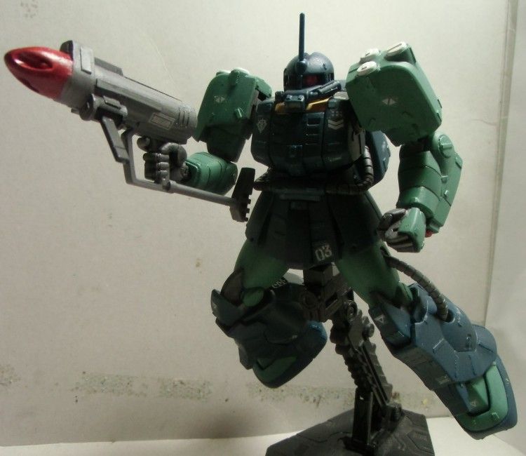 HGUCザクマリナー完成。 : しばいつんの何でもない模型作成日記
