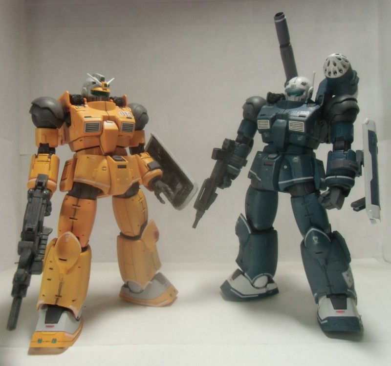 Hgオリジン ガンキャノン機動試験型 完成 しばいつんの何でもない模型作成日記 Hgオリジン ガンキャノン機動試験型 完成 しばいつんの何でもない模型作成日記