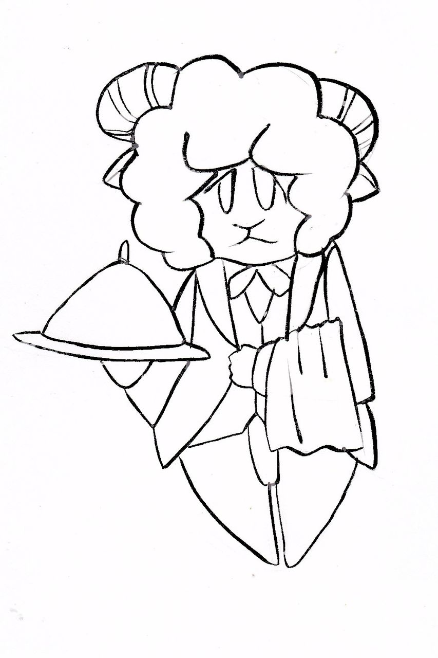 羊イラスト書きました しばいつんの何でもない日記2代目