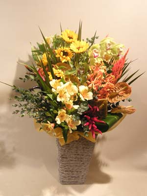 カフェ開店祝い花 Studio Sibe