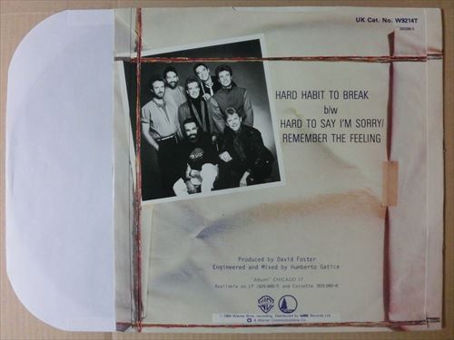 Chicago Hard Habit To Break Hard To Say Im Sorry 12 S Siestarecordブログ Chicago Hard Habit To Break Hard To Say Im Sorry 12 S Siestarecordブログ