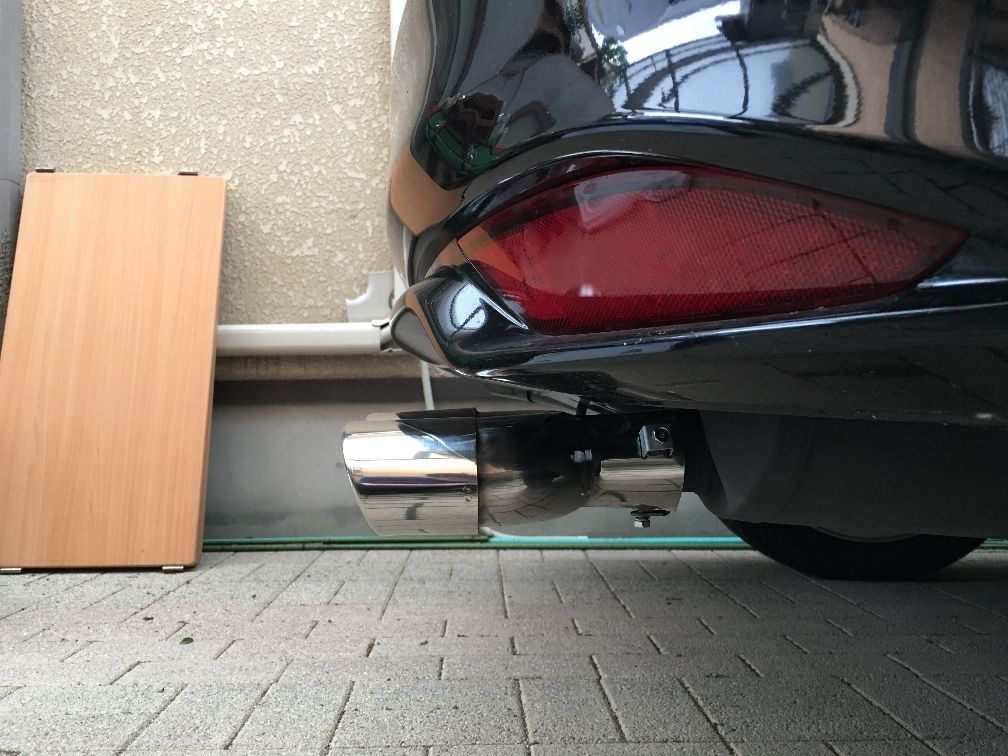 ヴェゼル マフラーカッター その2 趣味と興味本位ではじめました