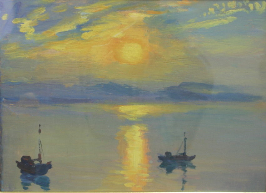 瀬戸内が生んだ日本の印象派、 南 薫造さん : La vita è bella e