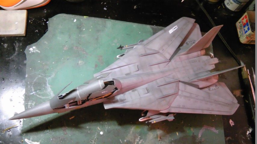 1/72 F-14+ HQ (COFFINE ver.) part3 : Steel soot of The Flower 1/72 F-14+ HQ (COFFINE ver.) part3 : Steel soot of The Flower
