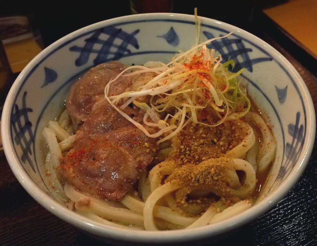 鴨ゴマだれうどん 横西北幸 瀬戸うどん 濱端