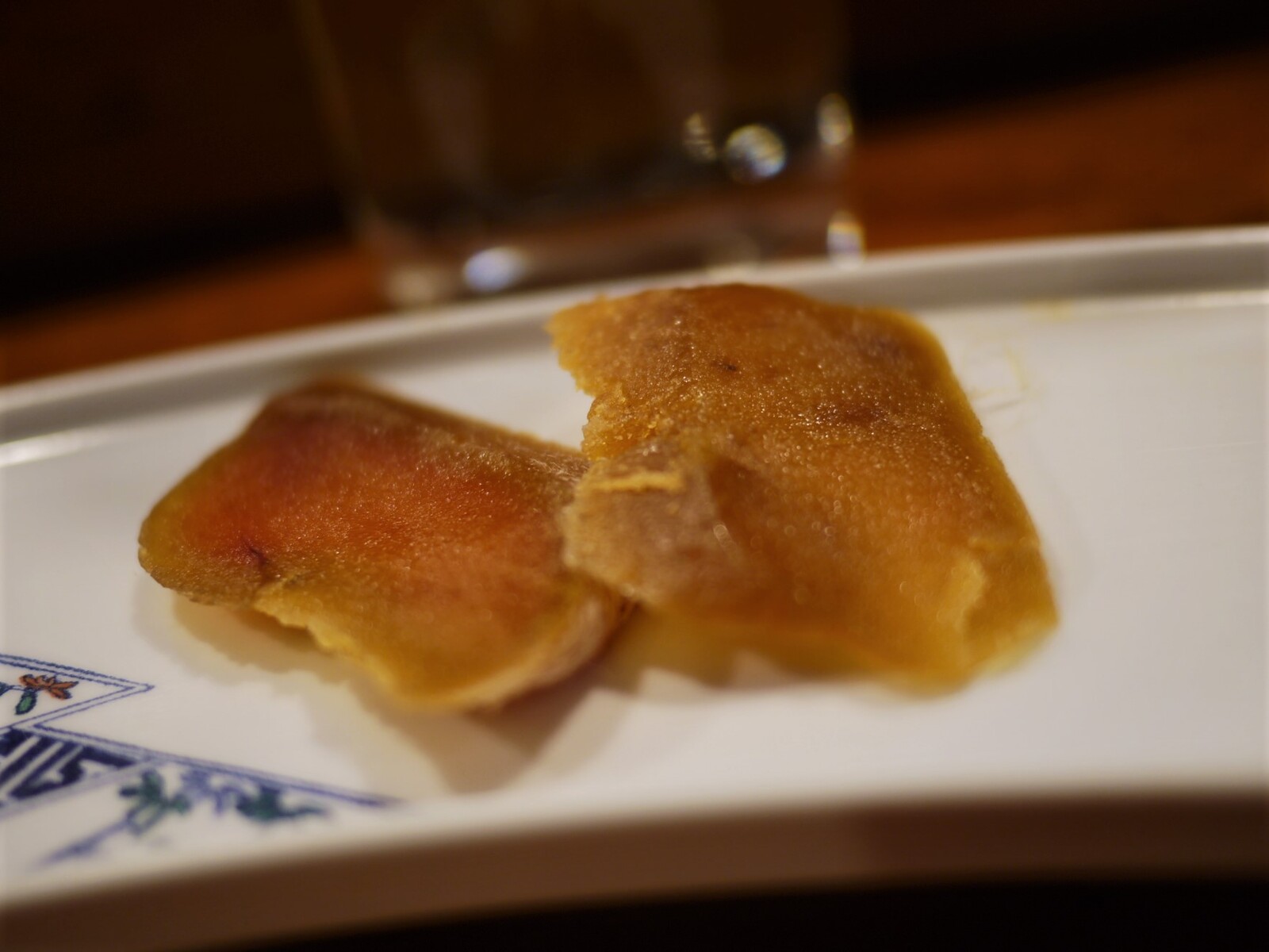 自家製のカラスミと生穴子塩焼き 寿司 かわしま 浅間台 濱端