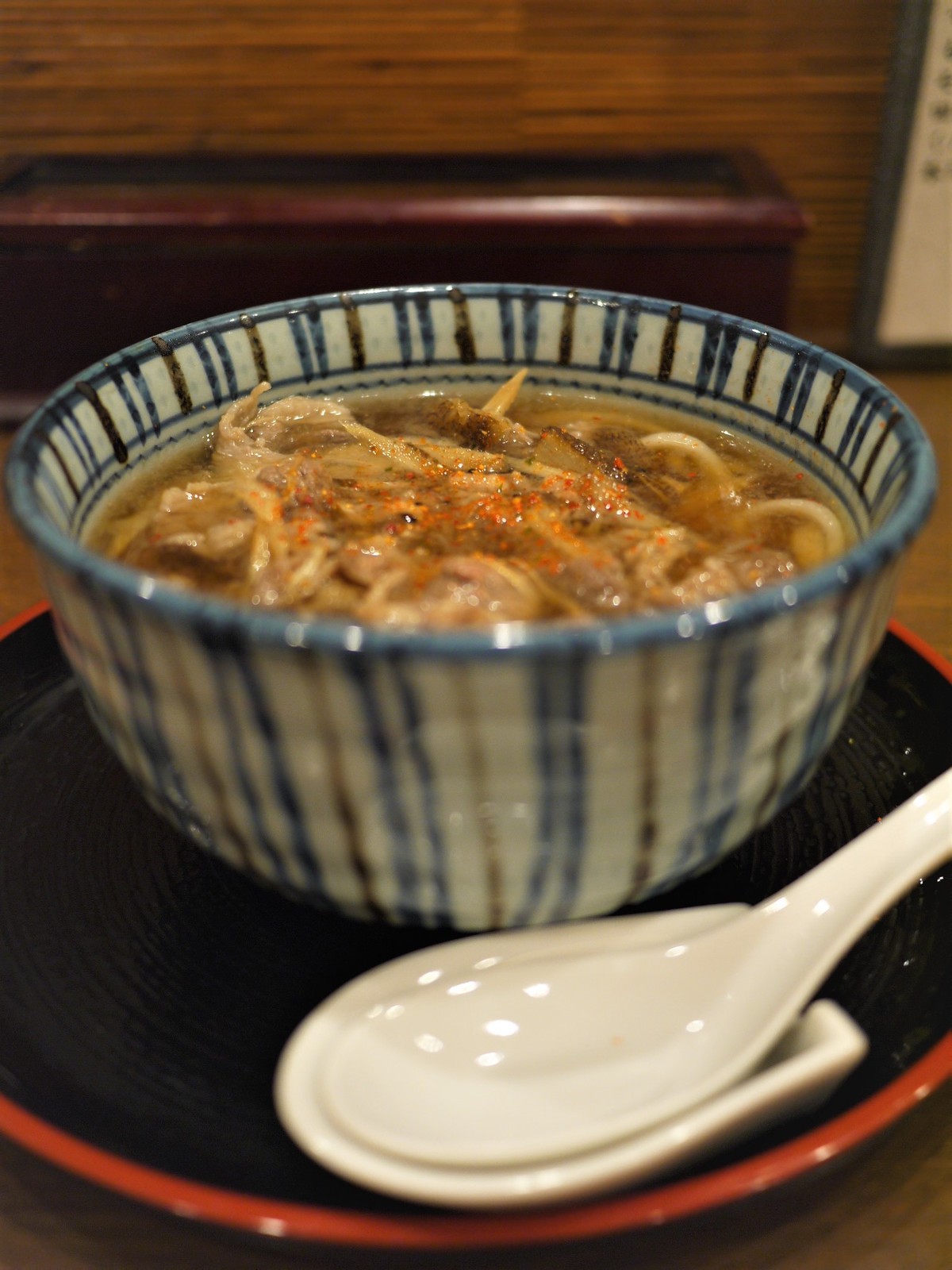 ふぐの押し寿司と肉牛蒡うどん うまい門 金沢駅 濱端