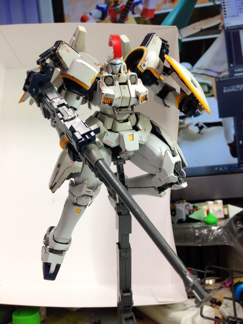 Mg トールギス ランナー筆塗り